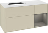 Villeroy & Boch Waschtischunterschrank Finion F401G 1200 mm Glossy White Lacquer mit Beleuchtung