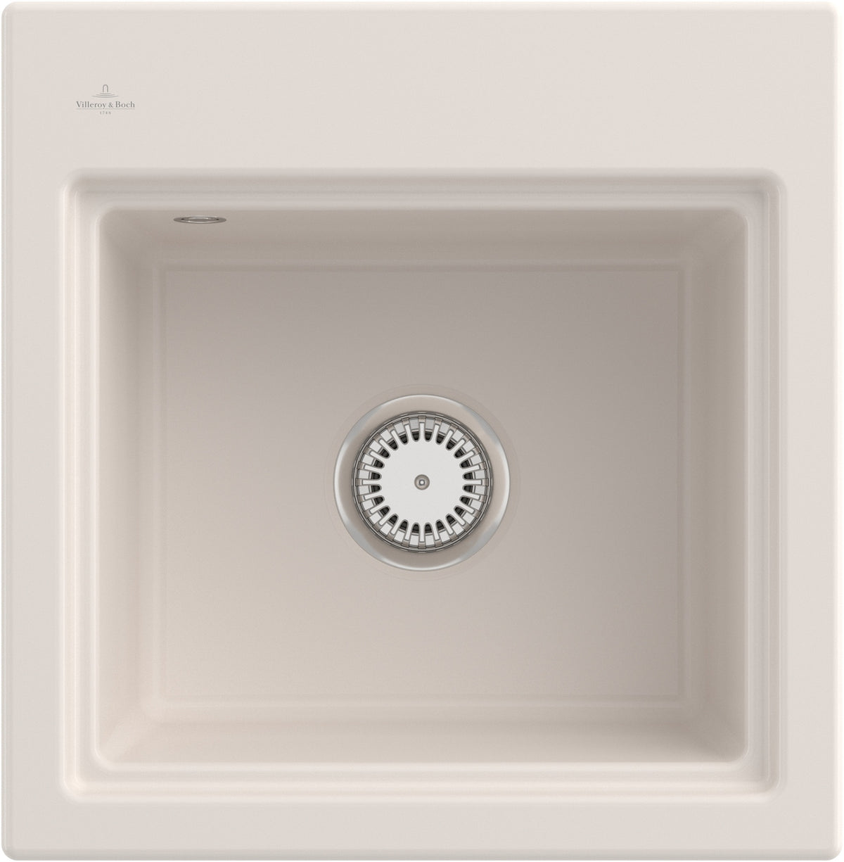 Villeroy & Boch Einbauspüle Subway Style 50 S Stone White CeramicPlus 500x510 mm