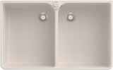 Villeroy & Boch Spülstein Doppelbecken 90 X 900x550mm Crema CeramicPlus