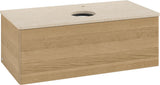 Villeroy & Boch Waschtischunterschrank Antao L31050 1000 mm Anthrazit Matt Lack mit LED-Beleuchtung