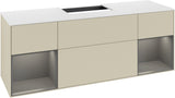Villeroy & Boch Finion Waschtischunterschrank 1600 mm Glossy White Lacquer mit Beleuchtung