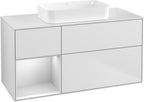 weiß / Mitteldichte Faserplatte (MDF) / G701M T 1200x603x501mm White Matt