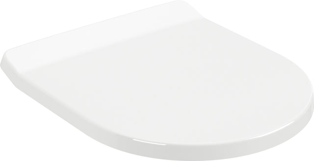 Villeroy & Boch WC-Sitz Architectura SlimSeat 8M70S1, oval, Weiß Alpin, SoftClosing & QuickRelease