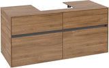 Villeroy & Boch Waschbeckenunterschrank Collaro C070 Kansas Oak 1200 mm mit 4 Auszügen