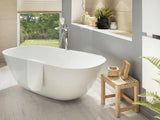 Villeroy & Boch Theano Freistehende Badewanne 1550x750mm Weiß Alpin Quaryl