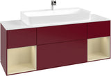 Villeroy & Boch Finion Waschtischunterschrank 1600 mm Glossy White Lacquer mit Beleuchtung