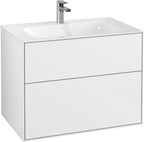weiß / Mitteldichte Faserplatte (MDF) / Glossy White Lacquer