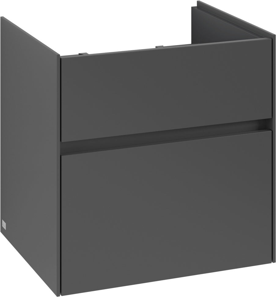 Villeroy & Boch Waschbeckenunterschrank Collaro C008 B0 Kansas Oak mit LED-Beleuchtung und SoftClosing