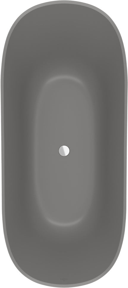 Villeroy & Boch Theano Freistehende Badewanne 1700x750mm Weiß Alpin Quaryl