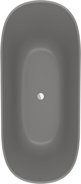 Villeroy & Boch Theano Freistehende Badewanne 1700x750mm Weiß Alpin Quaryl