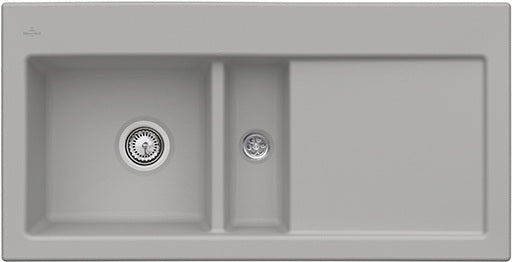 Villeroy & Boch Subway 60 flat Einbauspüle Ivory CeramicPlus 965x475mm