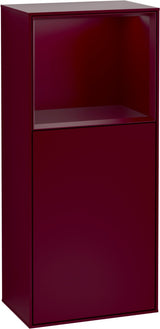 Villeroy & Boch Finion Seitenschrank G510GF, 418 mm, Glossy White Lacquer, mit Beleuchtung