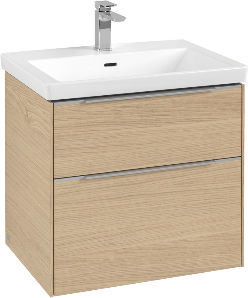 Villeroy & Boch Waschtischunterschrank Subway 3.0 C 576L0 Brilliant White mit LED-Beleuchtung