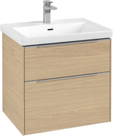 Villeroy & Boch Waschtischunterschrank Subway 3.0 C 576L0 Brilliant White mit LED-Beleuchtung