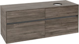 Villeroy & Boch Waschtischunterschrank Collaro C04700 1400 mm Stone Oak mit 4 Auszügen