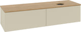 Villeroy & Boch Waschbeckenunterschrank Antao 1600 mm Anthrazit Matt mit LED-Beleuchtung
