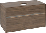 Villeroy & Boch Waschtischunterschrank Collaro C038 B0 1000 mm Arizona Oak mit Beleuchtung und SoftClosing