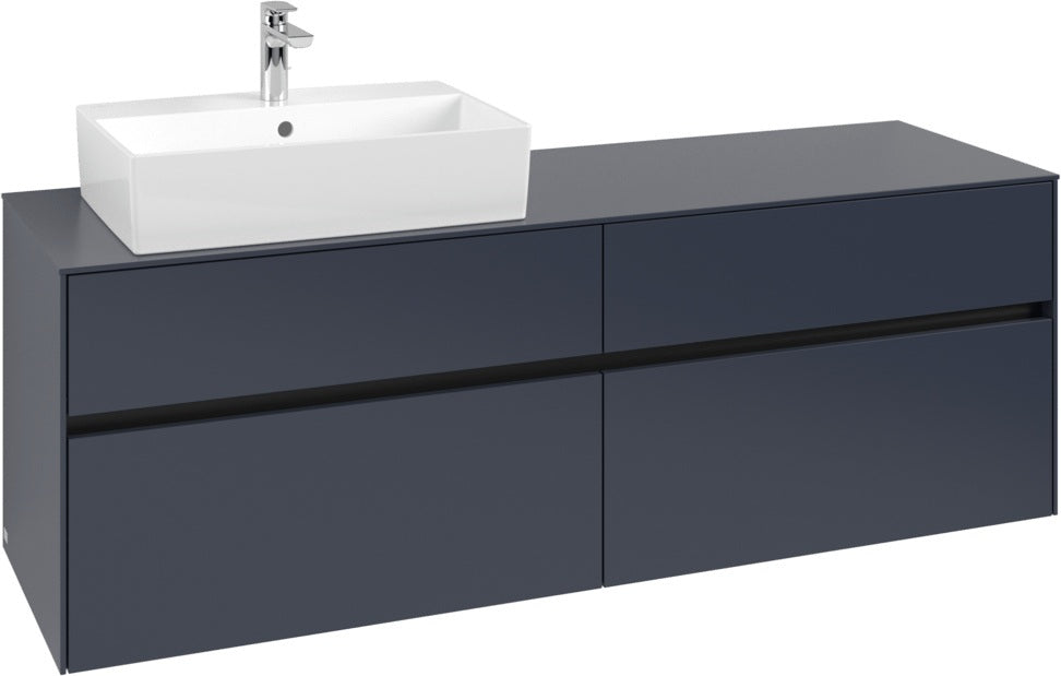 Villeroy & Boch Waschtischunterschrank Collaro C13500 1600 mm White Oak mit 4 Auszügen