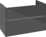 Villeroy & Boch Waschtischunterschrank Collaro C145 B0 Glossy White 961 mm mit LED-Beleuchtung