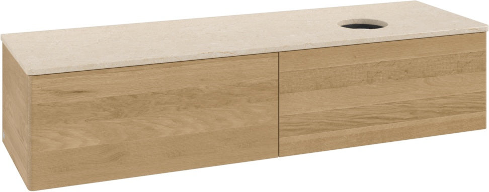 Villeroy & Boch Waschbeckenunterschrank Antao K38013 1600 mm Warm Walnut mit Push-to-open