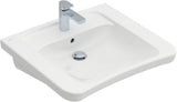 Villeroy & Boch ViCare Wandwaschbecken 650x550mm Rechteckig Weiß Alpin