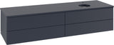 Villeroy & Boch Waschtischunterschrank Antao 1600 mm Anthrazit Matt Lack 4 Auszüge