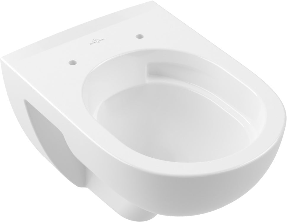 Villeroy & Boch O.novo Wand-WC Set 5660CL eckig weiß alpin mit WC-Sitz und SoftClosing