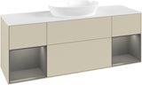Villeroy & Boch Finion Waschtischunterschrank GD01GF 1600 mm Glossy White Lacquer mit Beleuchtung