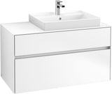 Villeroy & Boch Waschtischunterschrank Collaro C018 B0 1000 mm White Matt mit Beleuchtung und SoftClosing
