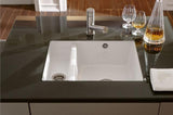 Villeroy & Boch Unterbauspüle Subway 60 XU 545x440mm Keramik Ebony CeramicPlus