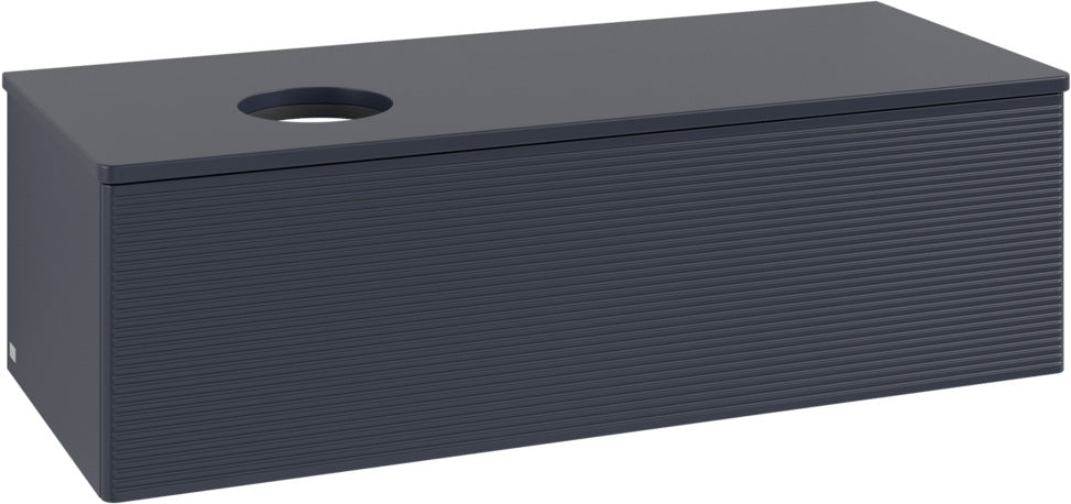 Villeroy & Boch Waschtischunterschrank Antao L33110 1200 mm Anthrazit Matt Lack mit LED-Beleuchtung