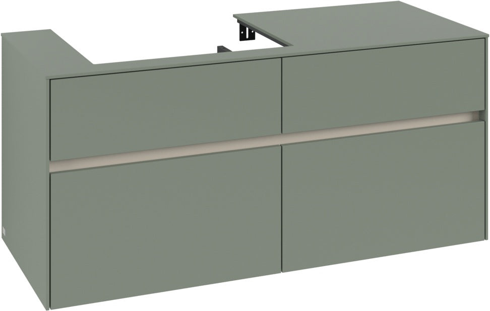 Villeroy & Boch Waschtischunterschrank Collaro C082 1200 mm White Oak mit 4 Auszügen