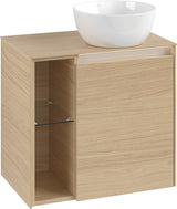 Villeroy & Boch Waschbeckenunterschrank Collaro C151 B0 600x548x380mm White Oak mit Beleuchtung