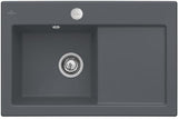 Villeroy & Boch Subway 45 Einbauspüle Keramik Ivory CeramicPlus 780x510 mm