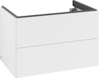 weiß / Mitteldichte Faserplatte (MDF) / K04100 788x504x496mm Eckig White Matt