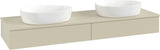 Villeroy & Boch Waschtischunterschrank Antao 1600 mm Anthracite Matt Lacquer mit LED-Beleuchtung