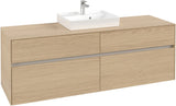 Villeroy & Boch Waschtischunterschrank Collaro C077 Nordic Oak 1600 mm