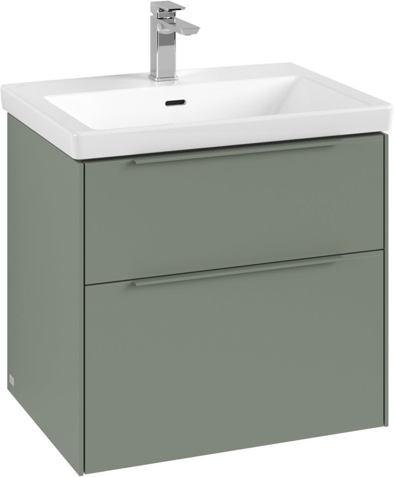 Villeroy & Boch Waschtischunterschrank Subway 3.0 C 576L0 Brilliant White mit LED-Beleuchtung