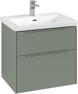 Villeroy & Boch Waschtischunterschrank Subway 3.0 C 576L0 Brilliant White mit LED-Beleuchtung
