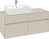 Villeroy & Boch Waschtischunterschrank Collaro C12900 1200 mm Cashmere Grey mit SoftClosing