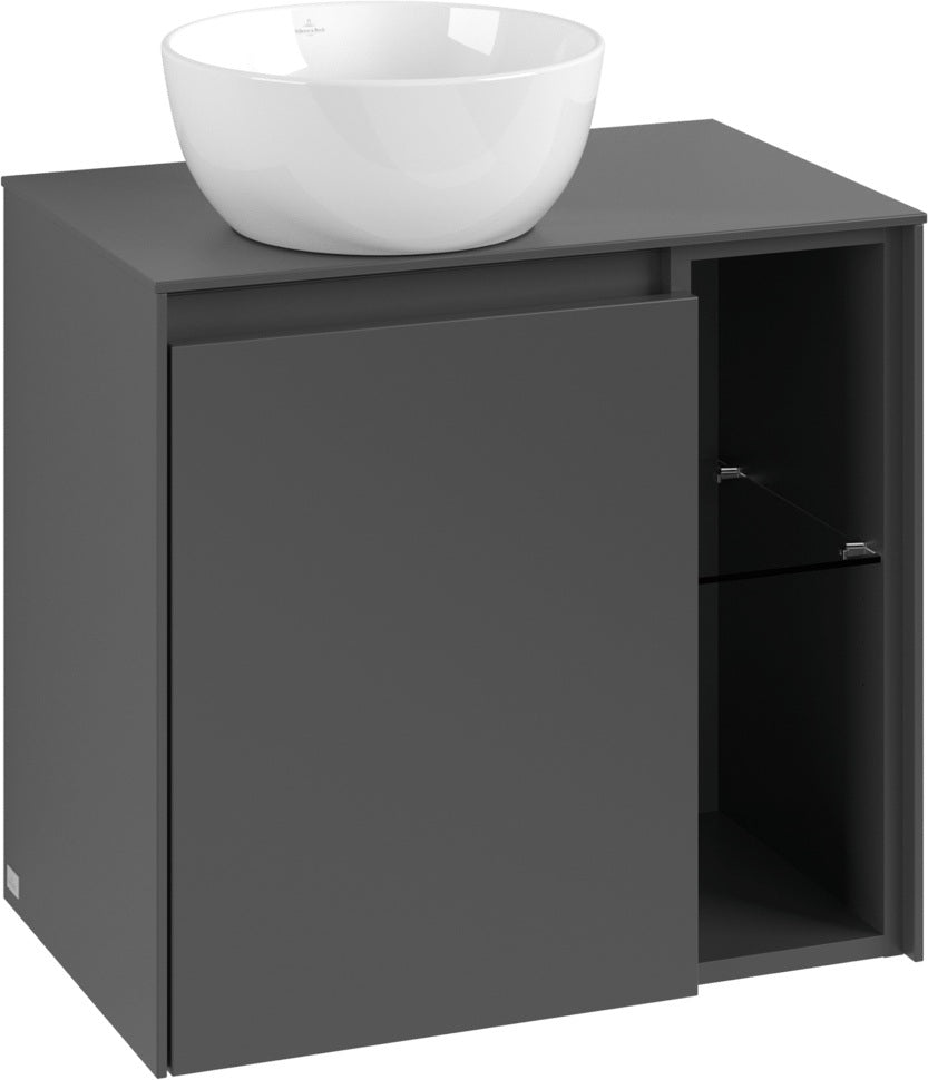 Villeroy & Boch Waschbeckenunterschrank Collaro C151 B0 600x548x380mm White Oak mit Beleuchtung