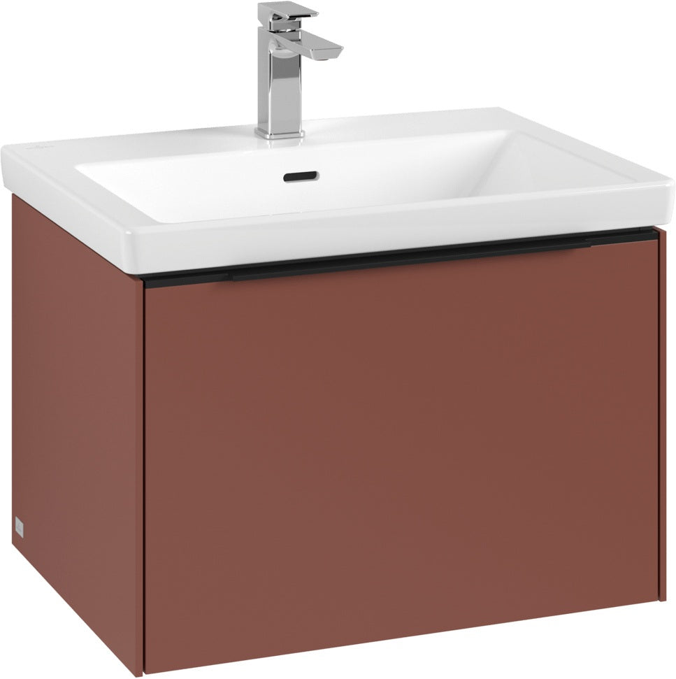 Villeroy & Boch Subway 3.0 Waschtischunterschrank C57500, 622 mm, Brilliant White, mit SoftClosing-Auszug
