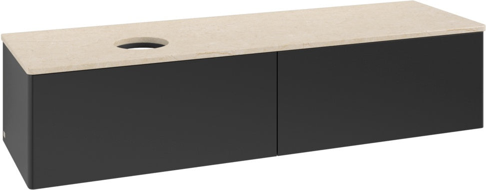 Villeroy & Boch Antao Waschtischunterschrank 1600 mm Anthracite Matt Lacquer mit LED-Beleuchtung