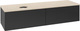 Villeroy & Boch Antao Waschtischunterschrank 1600 mm Anthracite Matt Lacquer mit LED-Beleuchtung