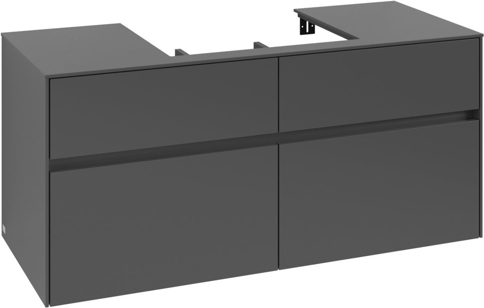 Villeroy & Boch Waschtischunterschrank Collaro C081 1200 mm White Oak mit 4 Auszügen und SoftClosing
