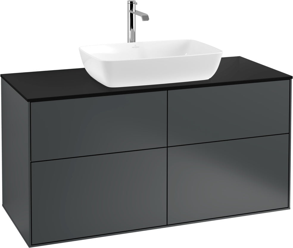 Villeroy & Boch Finion Waschtischunterschrank 1200 mm Glossy White Lacquer mit SoftClosing