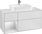 weiß / Mitteldichte Faserplatte (MDF) / G161M T 1200x603x501mm White Matt