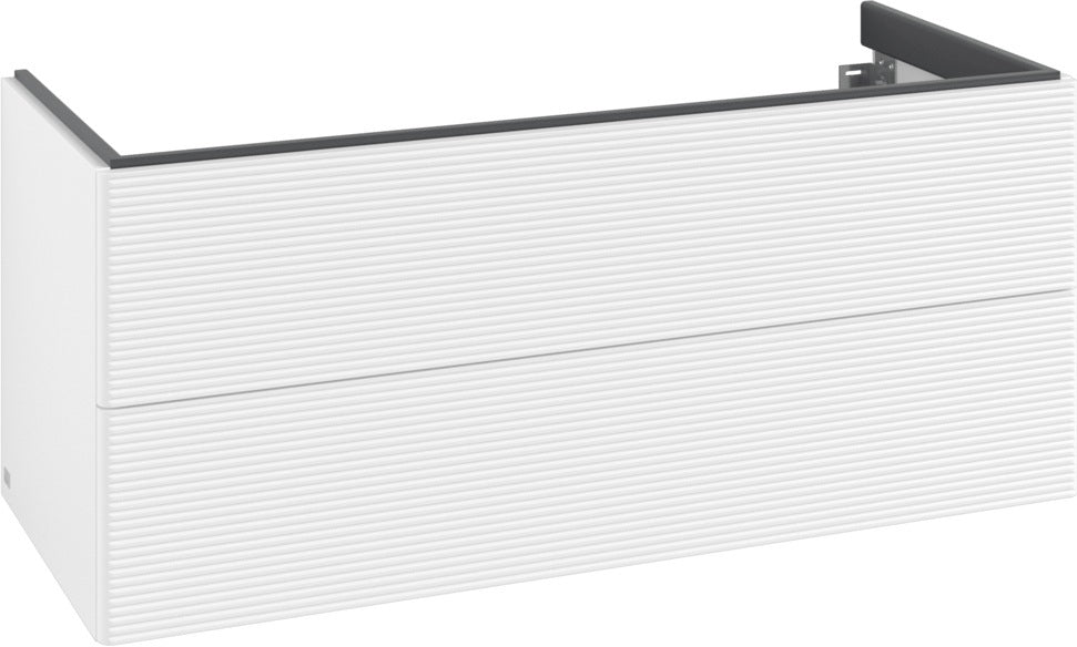 Villeroy & Boch Antao Waschtischunterschrank 1188 mm Glossy White Lacquer mit Beleuchtung