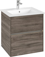 Villeroy & Boch Collaro Waschtischunterschrank C142 B0 – 561 mm, White Matt, LED-Beleuchtung & SoftClosing