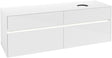Villeroy & Boch Waschtischunterschrank Collaro C051 B0 1600 mm Glossy White mit LED-Beleuchtung